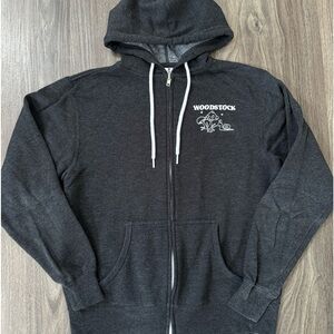 Grey Woodstock zip up jacket in women